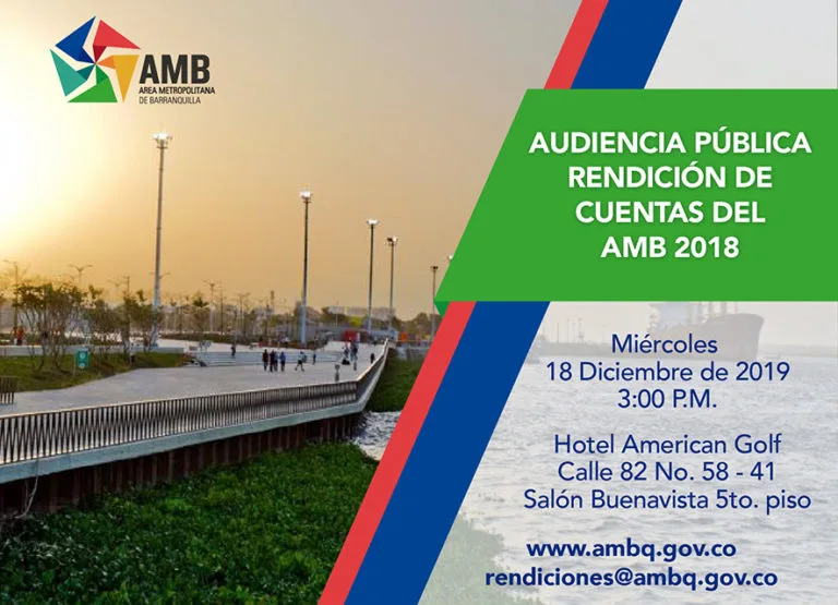 AMB CAMBIA FECHA Y HORA A RENDICIÓN DE CUENTAS