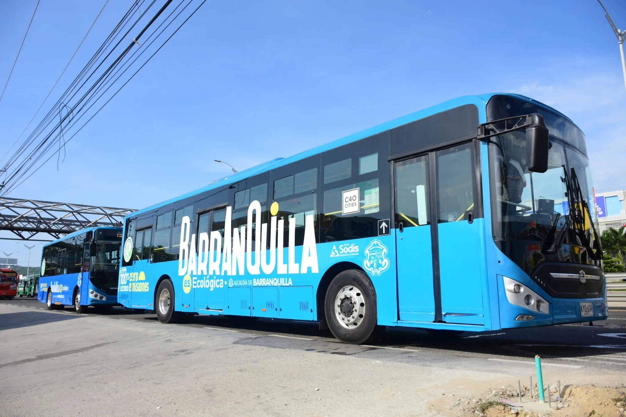 150 nuevos buses eléctricos harán parte del plan de mejoramiento de movilidad para Barranquilla y su Área Metropolitana